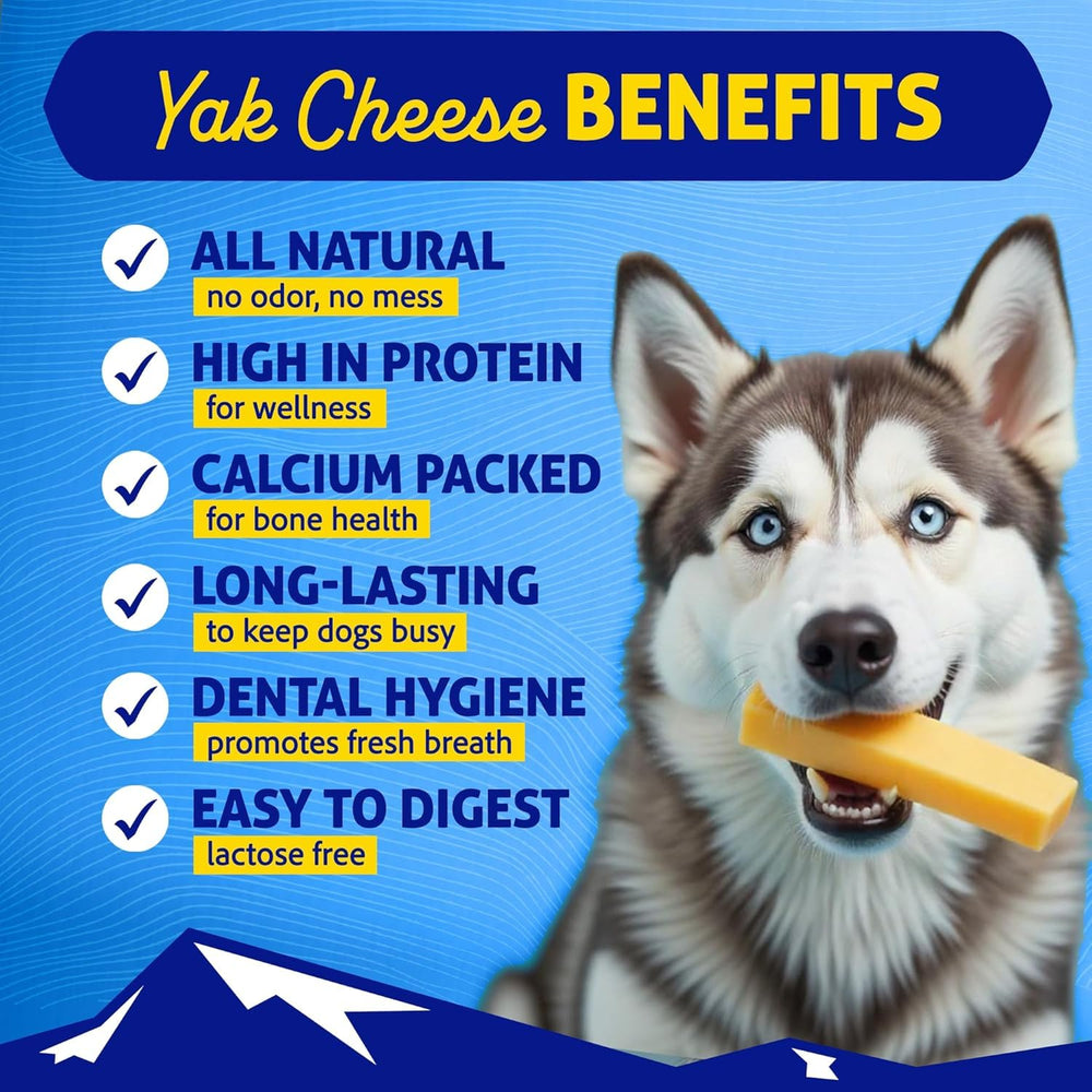 Himalayan Dog Chew hard-texture close-up emphasizes durability for chewers.