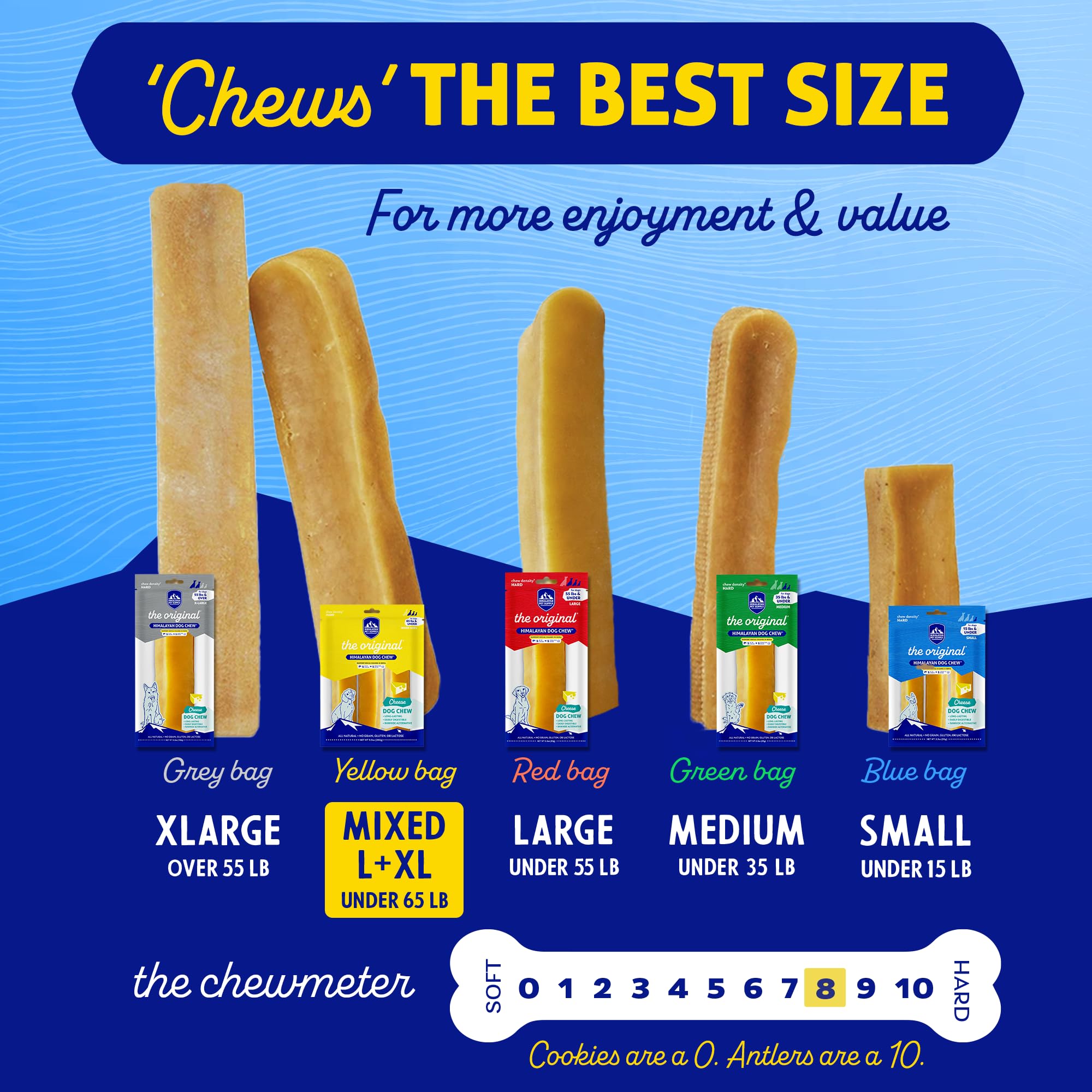 Himalayan Dog Chew grain-free snack for sensitive stomachs