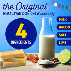 Long-lasting texture of Himalayan Dog Chew for durable chewing