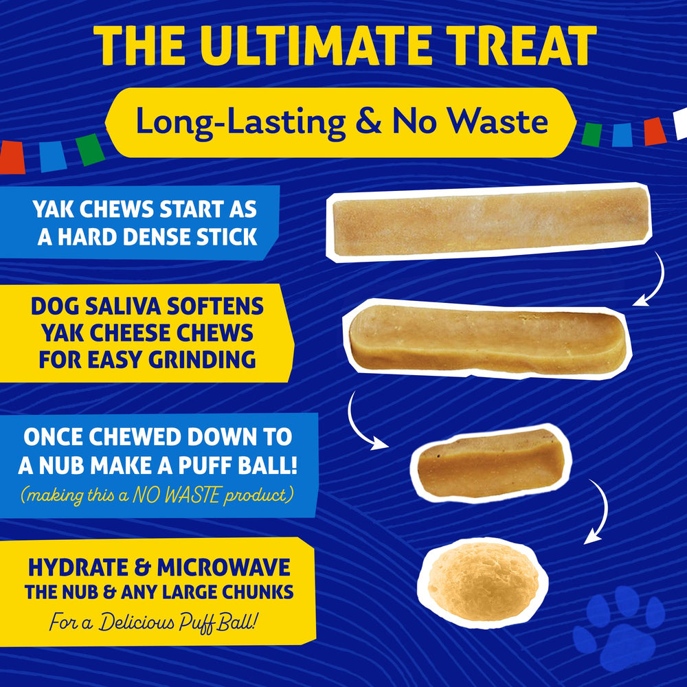 Himalayan Dog Chew ingredients: yak milk, cow milk, salt, lime juice.