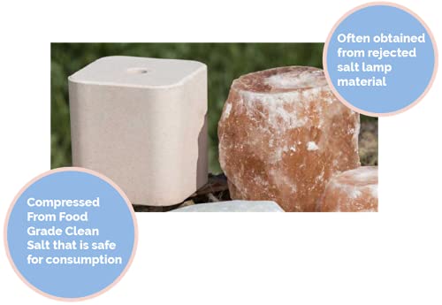 Himalayan Secrets compressed salt block for outdoor livestock use.
