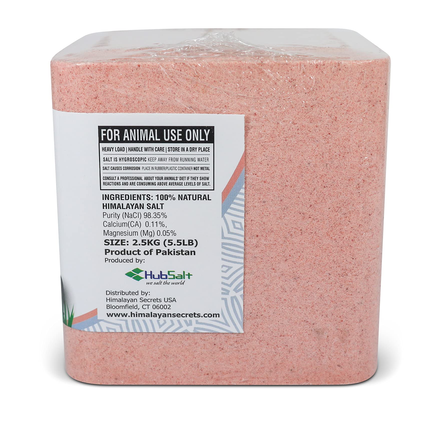Himalayan Secrets outdoor mineral block for wildlife and livestock.