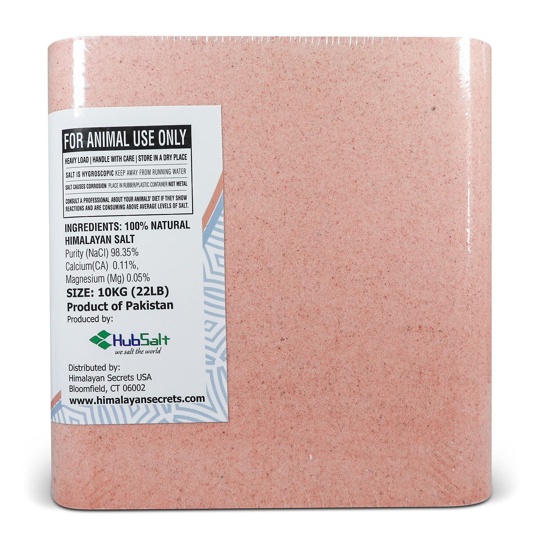 Himalayan Secrets outdoor-use salt block—weather resistant
