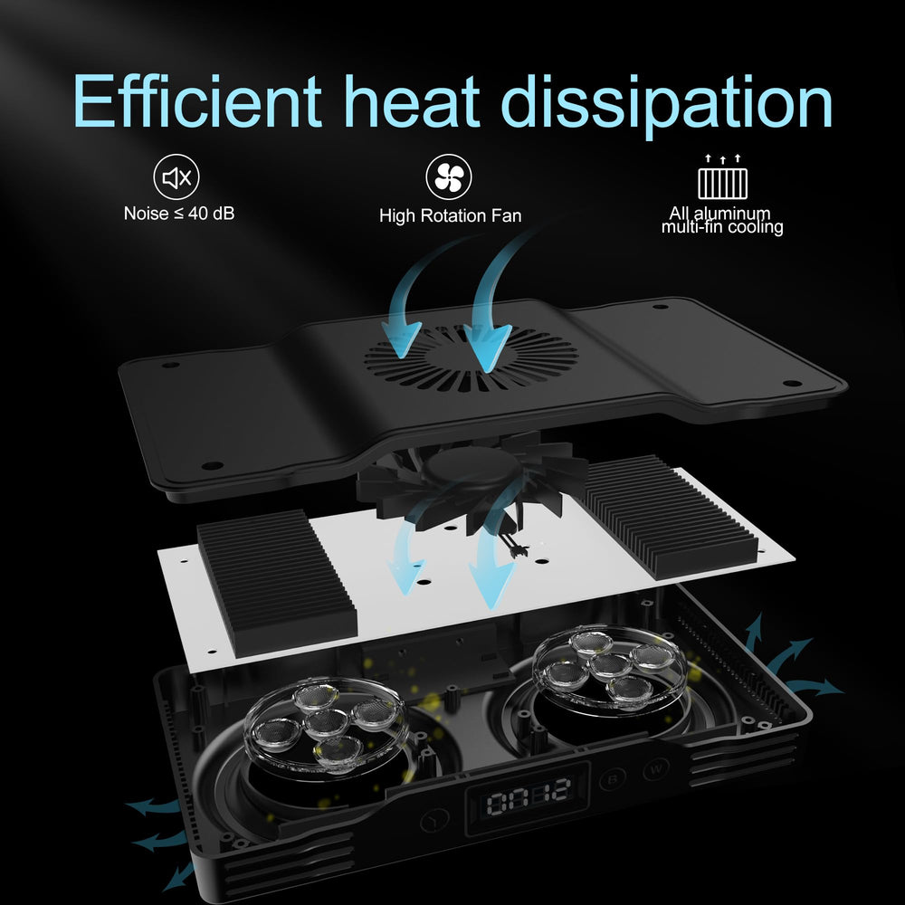 Hipargero A036 built-in timer for steady light cycles