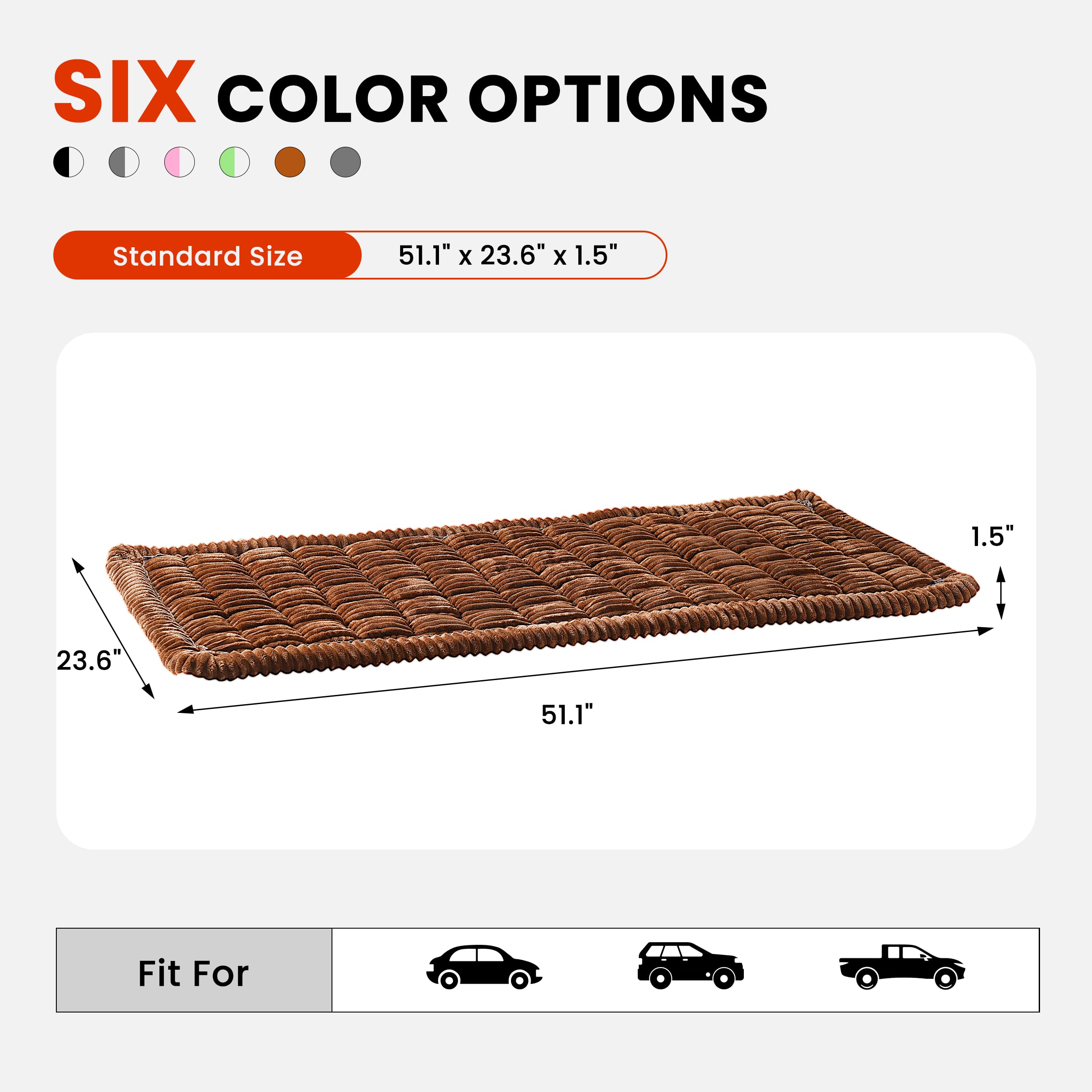HiPetpy dog bed mat is easy to clean with lint roller and machine washable options.