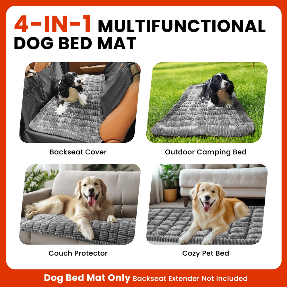HiPetpy six-color options for the backseat dog bed mat