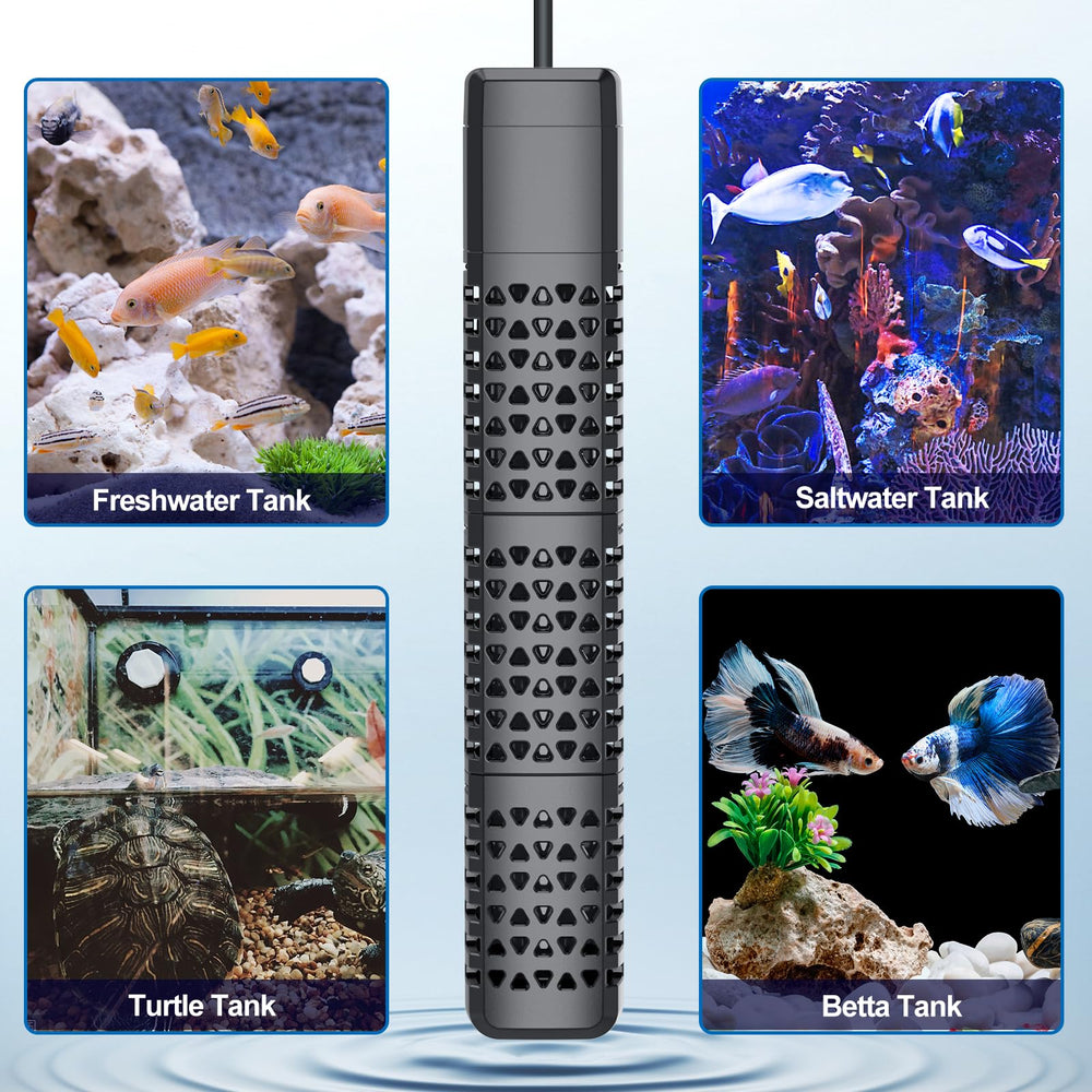 HiTauing 12.99-inch heater rod length fits many tanks for flexible setup.