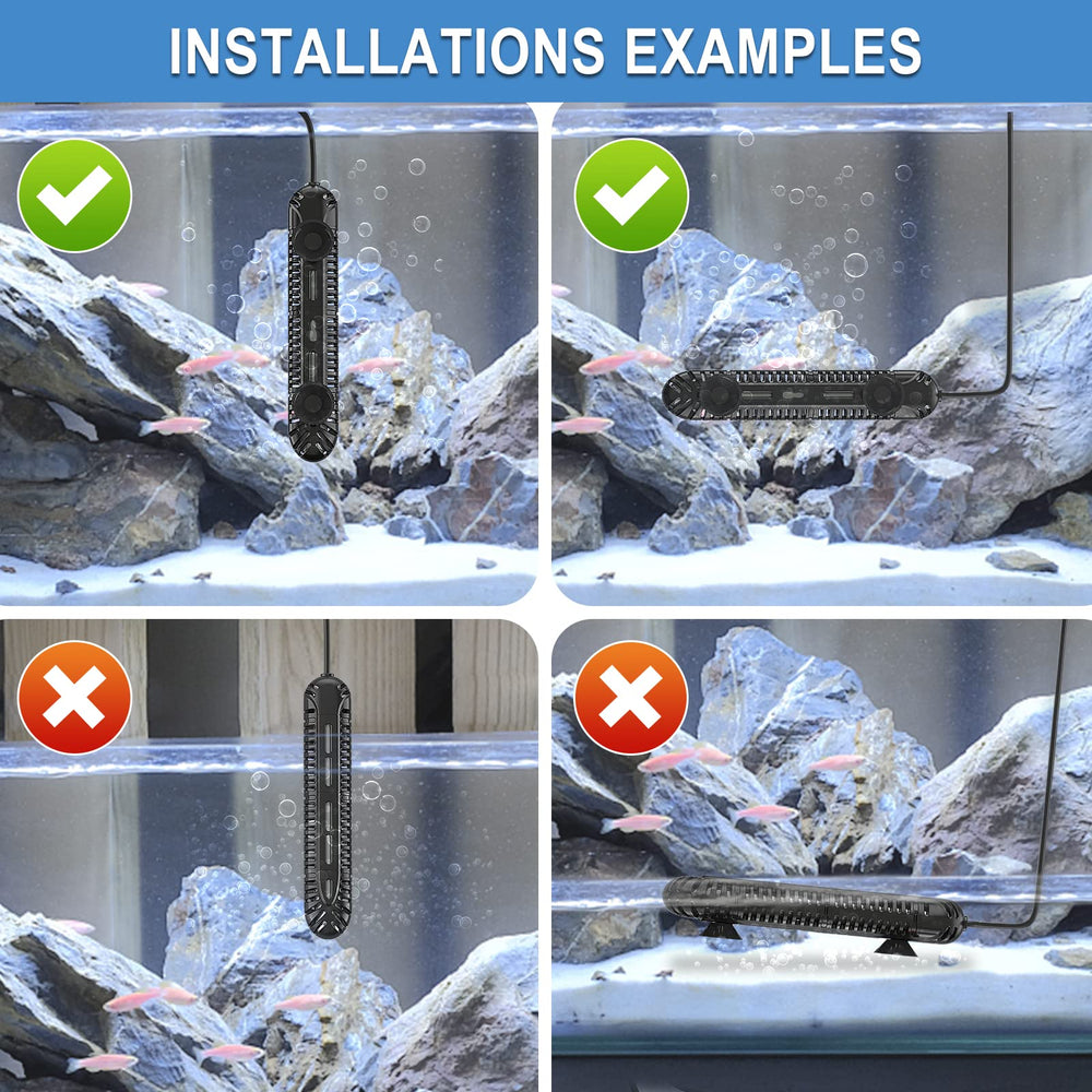 HiTauing safety protections prevent overheating and dry-run conditions