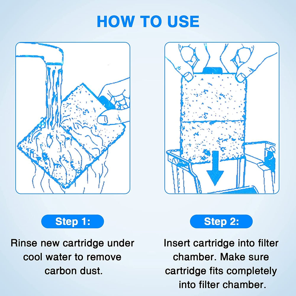 HiTauing PF-L carbon cartridge kitchen view for improved drinking water.