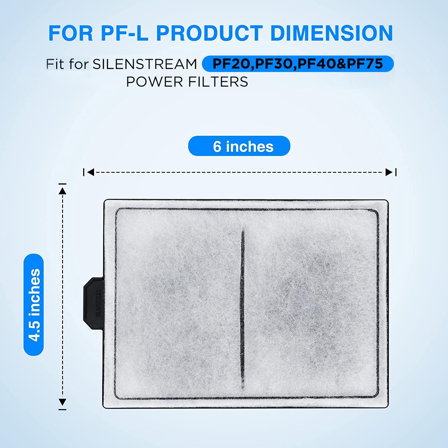 HiTauing PF-L carbon cartridge replacement guide visual for DIY swaps.