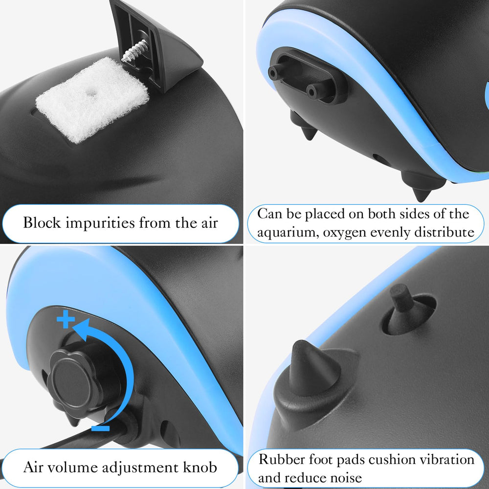 Hitop aerator accessories included with tubing and valves