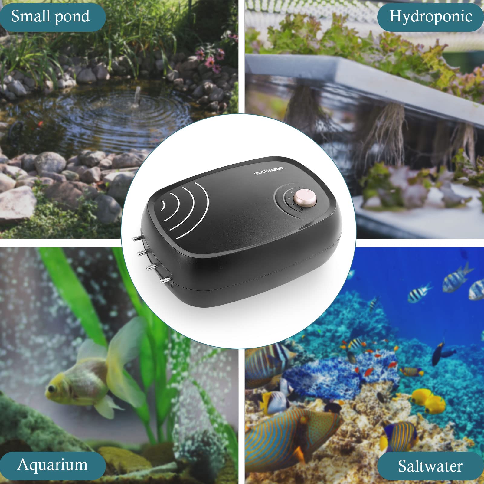 HITOP durable pump with bottom filter cotton extends life