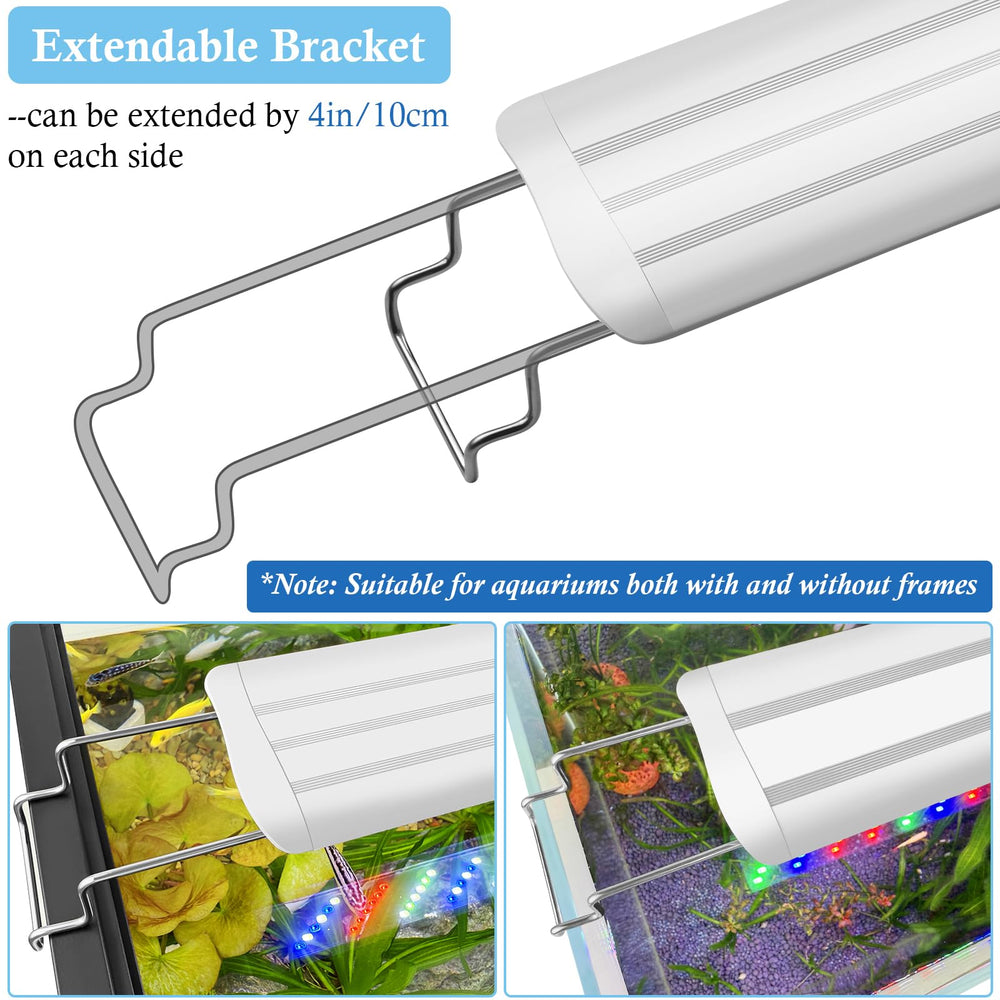Hitop IPX4 water-resistant brackets ensuring splash protection around the tank.