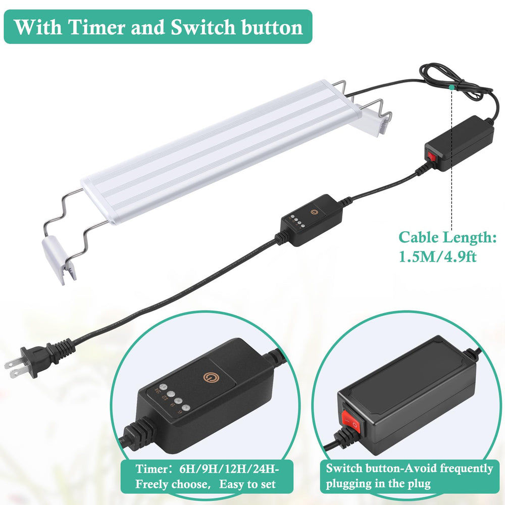 Hitop timer with on/off control for easy lighting schedules