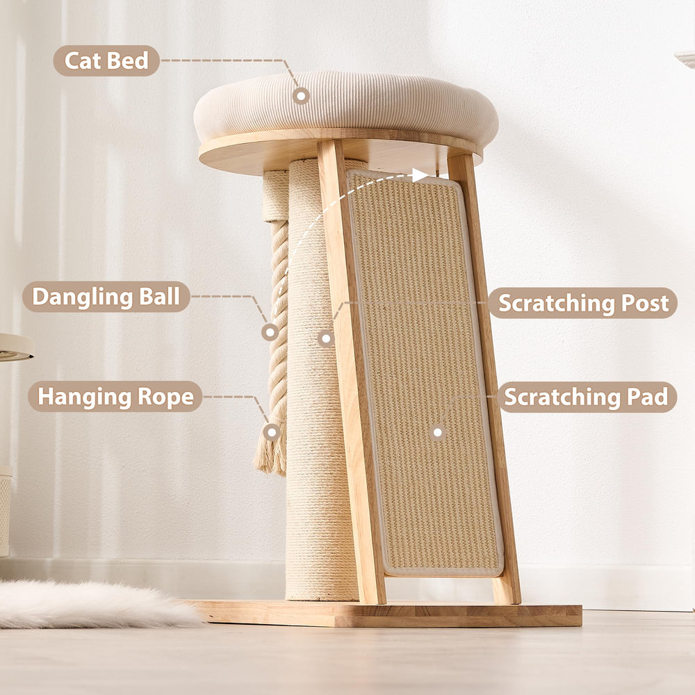 HITTITE solid wood construction combines durability with modern indoor style.