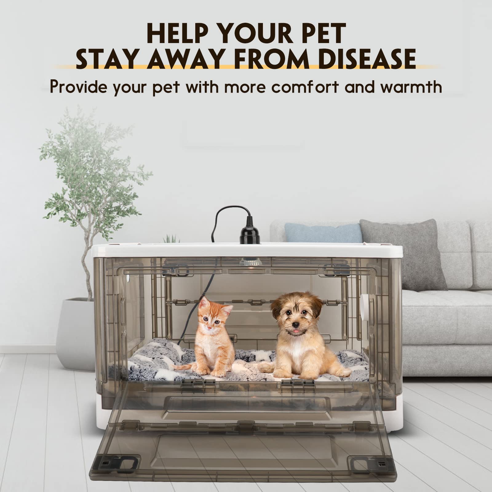 HKDQ Complete package includes blanket, mat, lights, and accessories