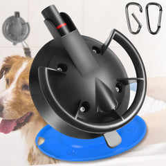 HLOGREE heavy-duty dog bathing suction cup rated for up to 110 pounds
