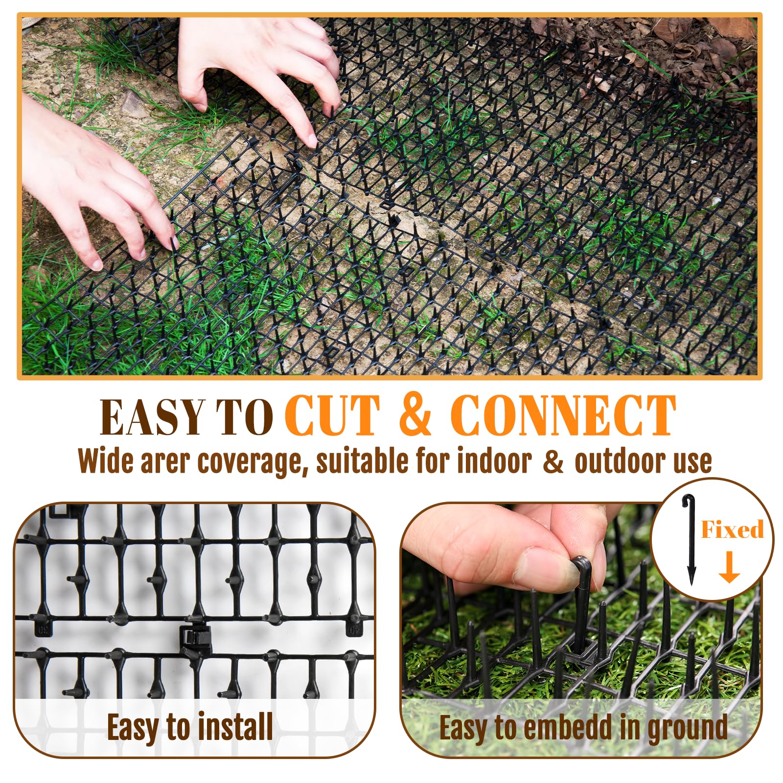 Hmdivor cat scat mat suitable for kitchen counters and work surfaces.
