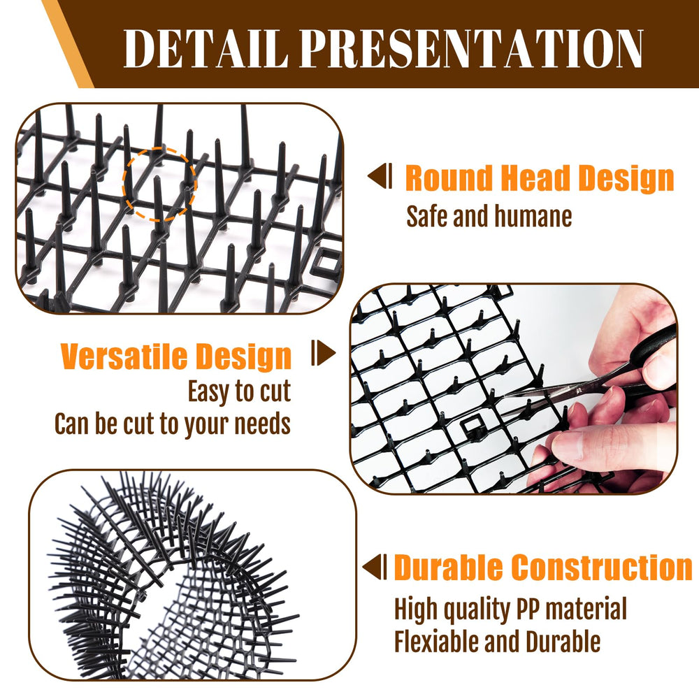 Hmdivor scat mat covers couch areas to create pet-free zones.