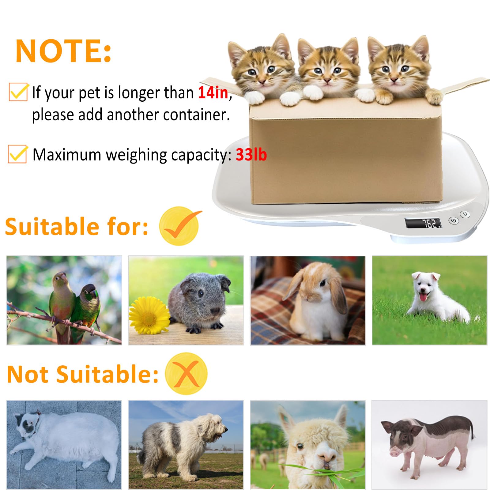 HMRCYTE compact 14-inch tray fits small pets in grooming routines.