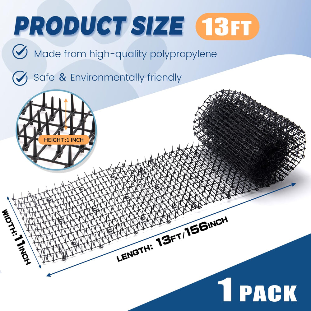 Hmyomina scat mat spikes on car hood prevent paw traffic effectively