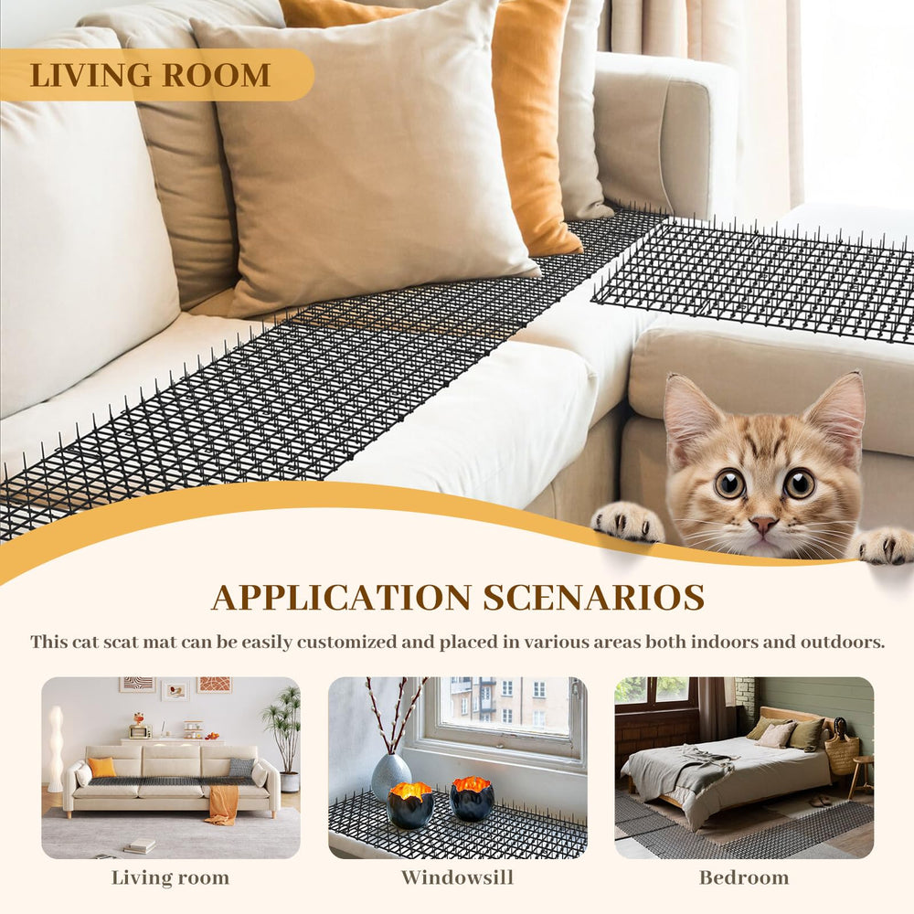 Hmyomina scat mat suitable for indoor and outdoor installation.