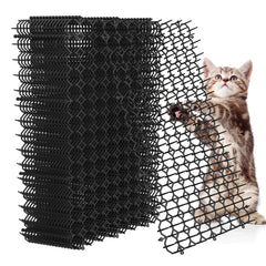 Hmyomina scat mat with spikes deters cats indoors and outdoors, protecting furniture.