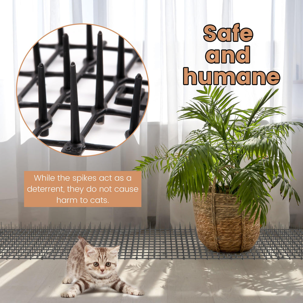 Hmyomina scat mat curved hook enables soil fixation and flexible placement