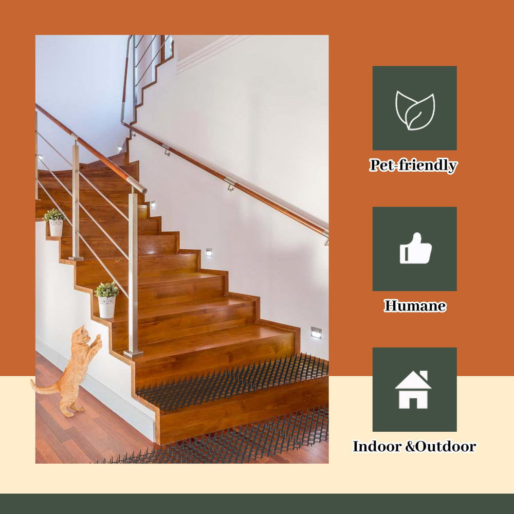 Hmyomina scat mat remains easy to rinse and maintain after outdoor use.