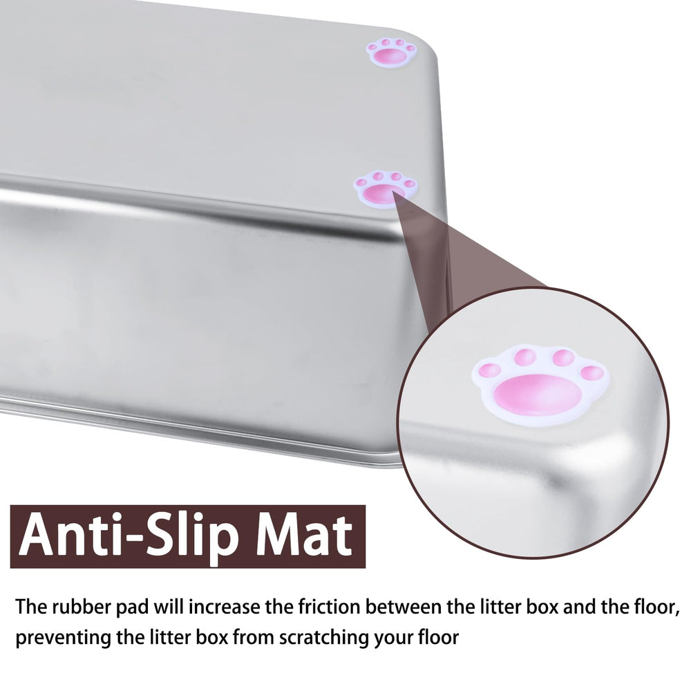 HNeekyr anti-slip pads keep the box stable on floors