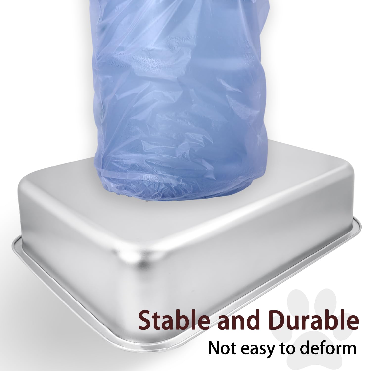 HNeekyr durable rust-proof litter box built for long-term use