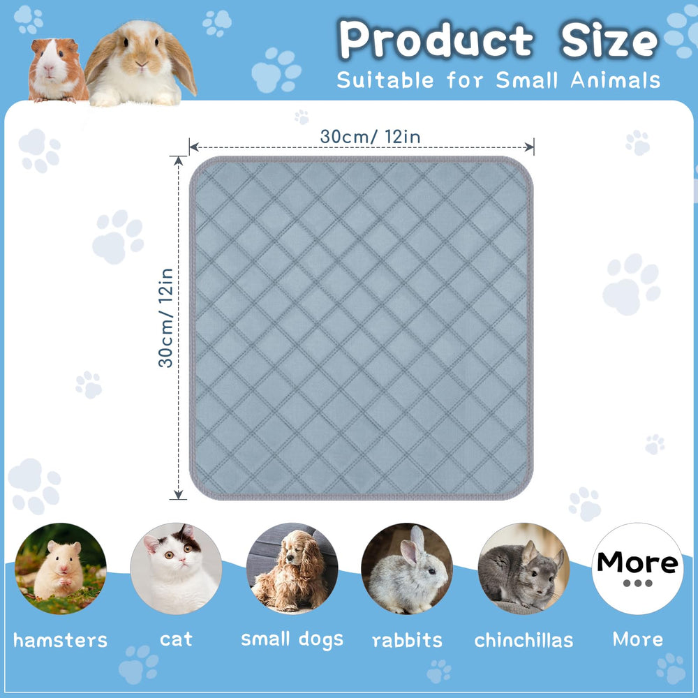 HOBBTREE soft-flannel-surface pad offers cozy footing for small pets.