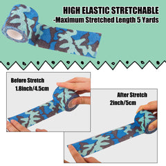 HOCTRAKA vet wrap self-adhesive closure enables quick, secure wraps.