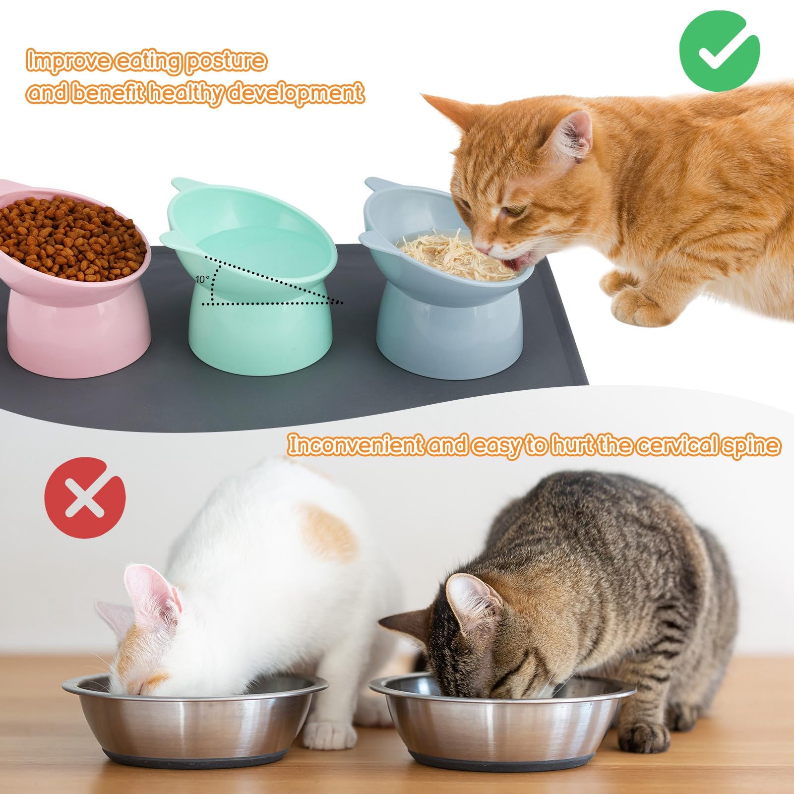 Hoemwarm anti-slip feeding mat and bowls in one set.