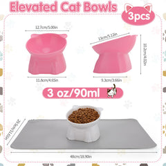 Hoemwarm silicone feeding mat keeps bowls in place and easy to wipe clean.