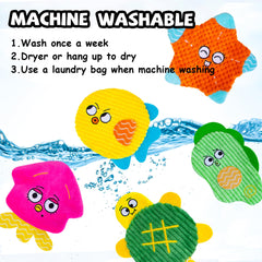 HOESDA colorful sea animal pet toy 4 sparks visual interest during playtime.