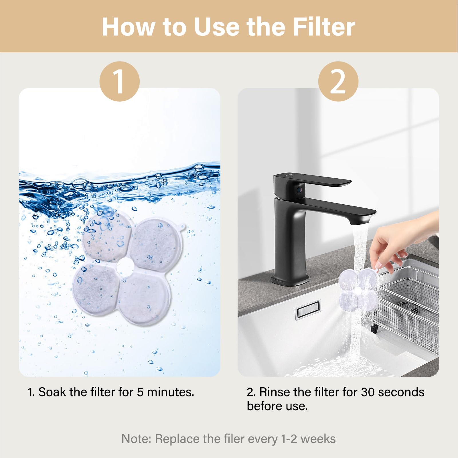 HOETEK Chumajor 5-layer filtration close-up highlights key layers