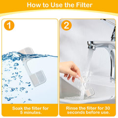 HOETEK soak-and-rinse steps speed fountain setup for busy households.