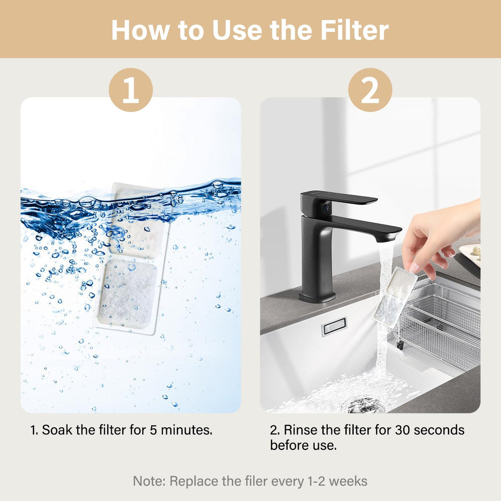 HOETEK four-layer filtration with carbon and ceramic spheres for fresher hydration