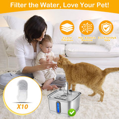 HOETEK SEIRMEP replacement filters set ready to install.