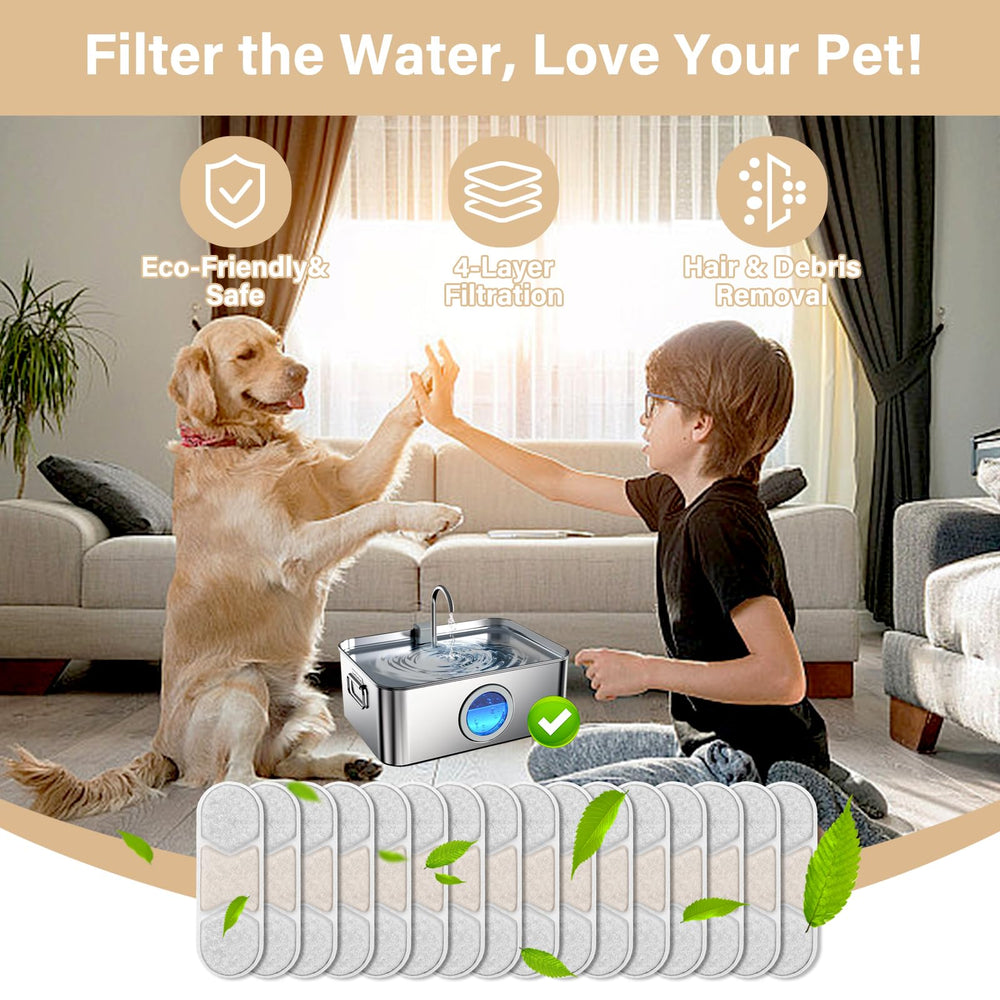 HOETEK Zuqqony 12L filters inside box - ready-to-use filtration components.