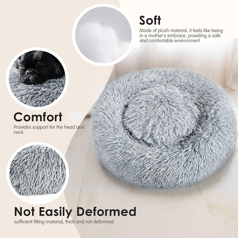 Hoewina 28in large dog bed washable design for easy care