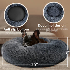 Hoewina donut bed inner-fill PP cotton illustrating plush support.