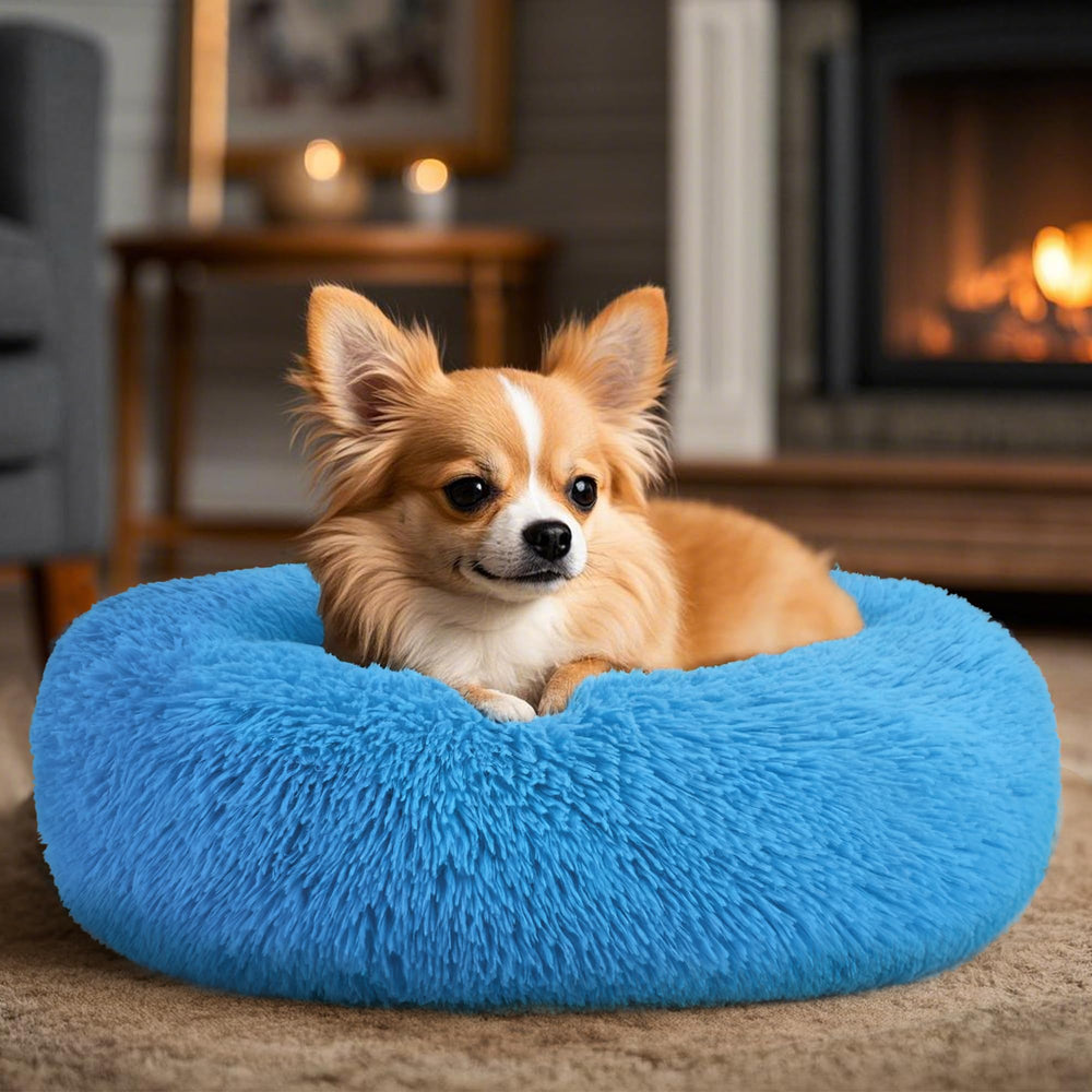 Hoewina donut bed features waterproof anti-slip bottom for stability
