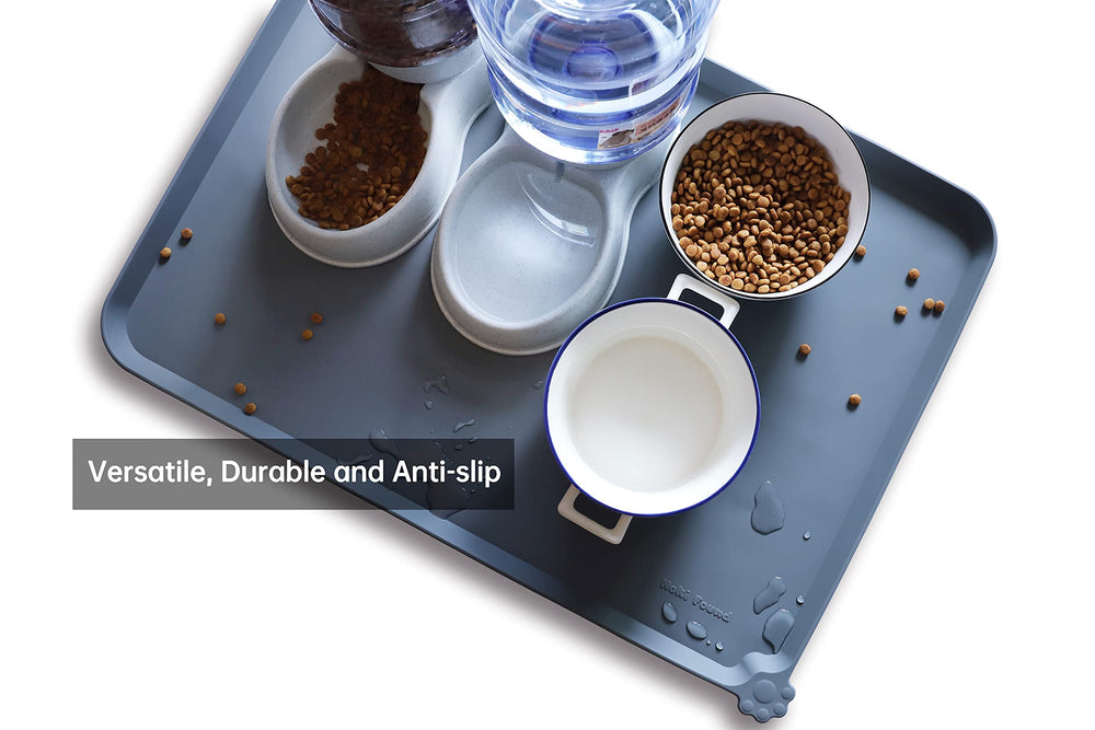 Hoki Found dishwasher-safe silicone mat cleans quickly after meals
