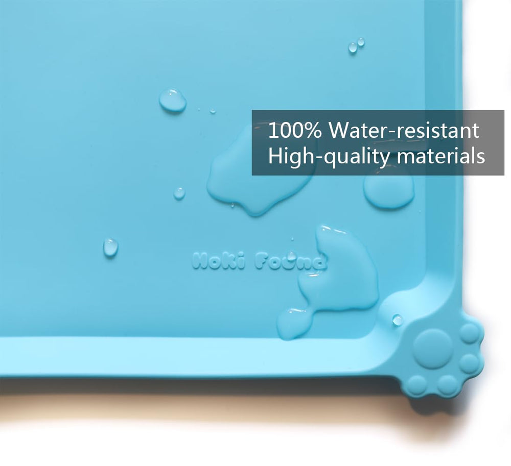 Hoki Found dishwasher-safe silicone mat for quick cleaning