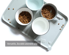 Hoki Found L silicone mat is dishwasher safe for quick maintenance.