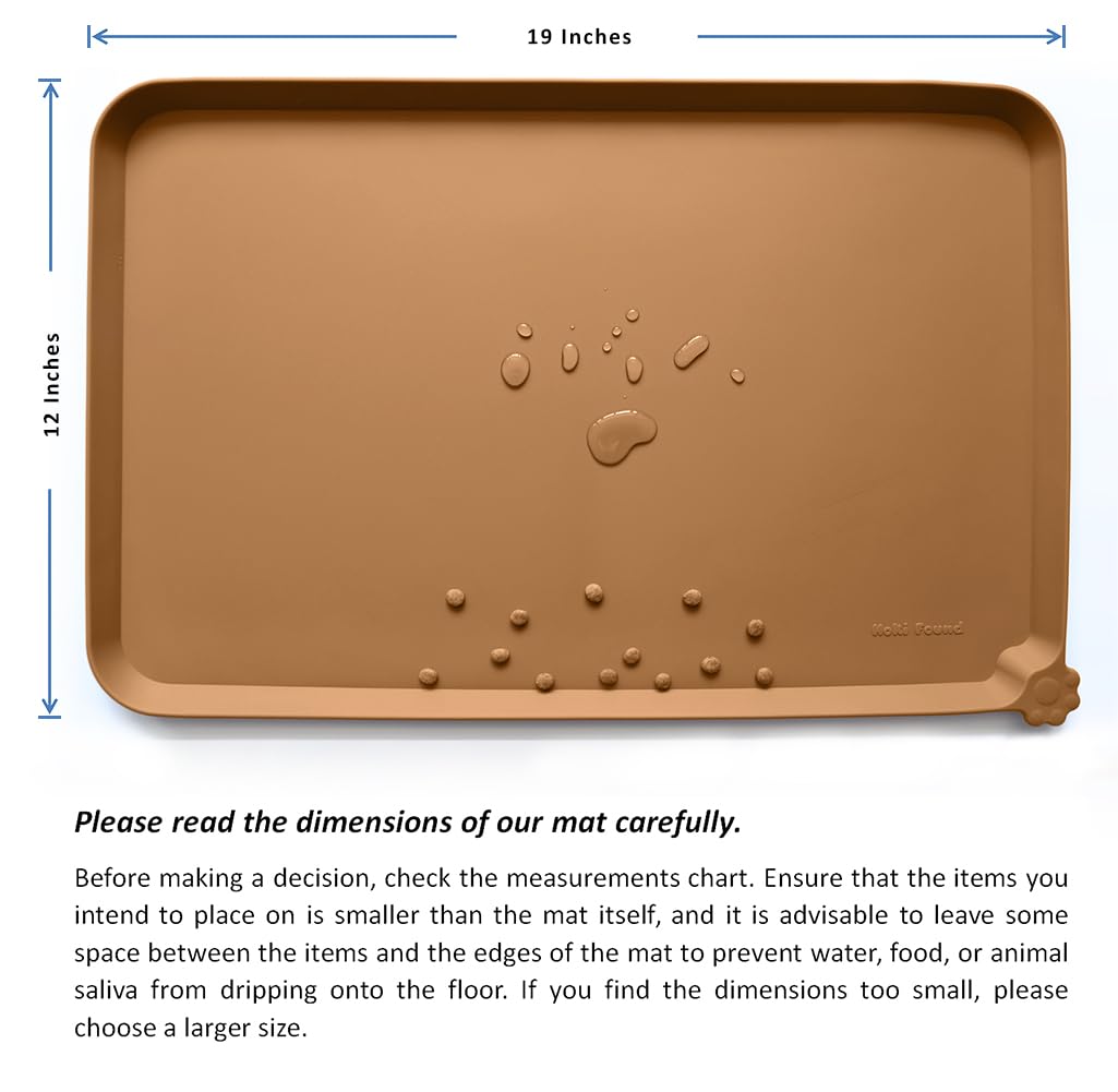 Hoki Found silicone mat non-slip bottom stays put on any floor.