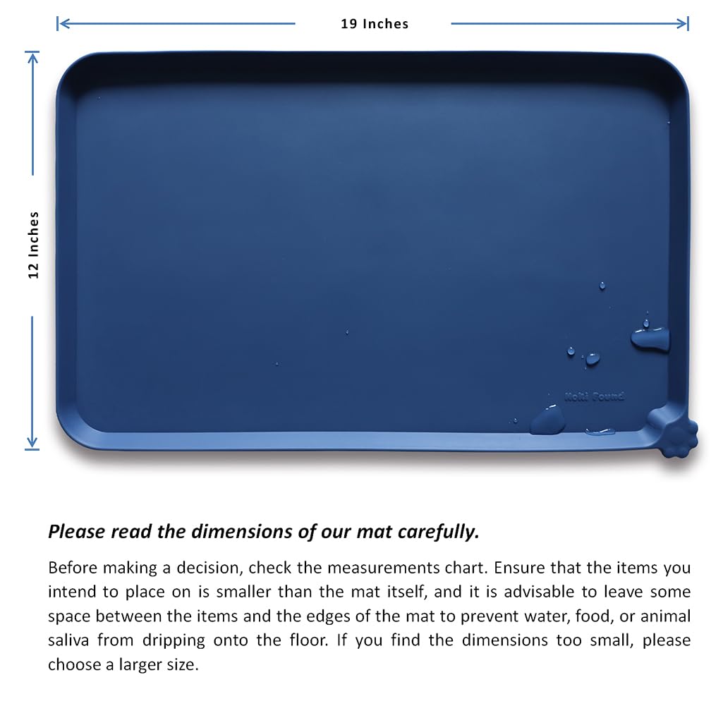 Hoki Found silicone mat is dishwasher-safe and easy to wipe after meals