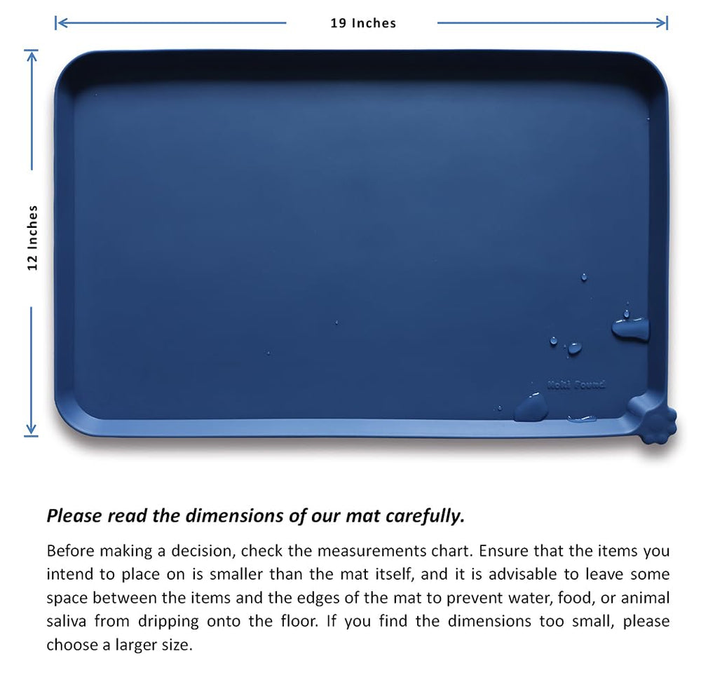 Hoki Found silicone mat is dishwasher-safe and easy to wipe after meals